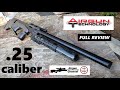 Airgun technoloy uragan 2 hunting bullseyes review  25 caliber 700mm from talon tunes