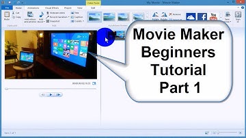 Windows Movie Maker tutorial 2015-Tips & Tricks - Best Video Editor Free & Easy - Part 1