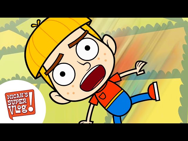 What SAVED Him from Falling?! ... PLUS More! - Micah's Super Vlog | Kids Bible Stories class=