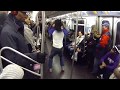 Crazy people in new york city subway compilation