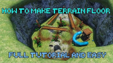 How To Make Terrain For Your Gorilla Tag Fangame *FULL TUTORIAL*