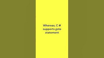 Difference Between C# and Java | 🔥⚡ #coding #python #code #javascript