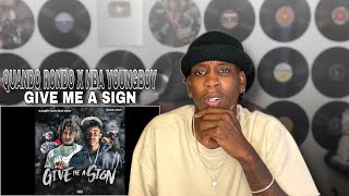 Quando Rondo x NBA YoungBoy - Give Me A Sign (Official Audio) REACTION