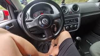 Barefoot revving my car Young Boy 