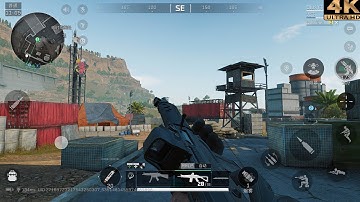 Delta Force Mobile Extraction Mode Gameplay 4K Max Graphics 💥