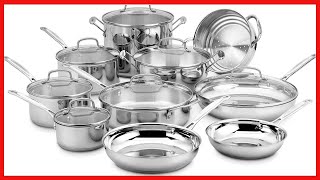 Cuisinart 77-17N Chef's Classic Stainless 17 Piece Cookware Set