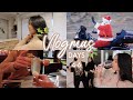 Weekend VLOGMAS Days 4 - 6 | Cutting My Hair, Date Night, Mom + Brother Visited