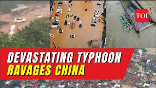 Deadly Typhoon Doksuri creates havoc in China, displacing thousands