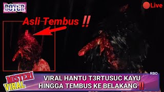 Penampakan Hantu T3rtusuc Kayu Sampai Tembus Paling Nyata‼️