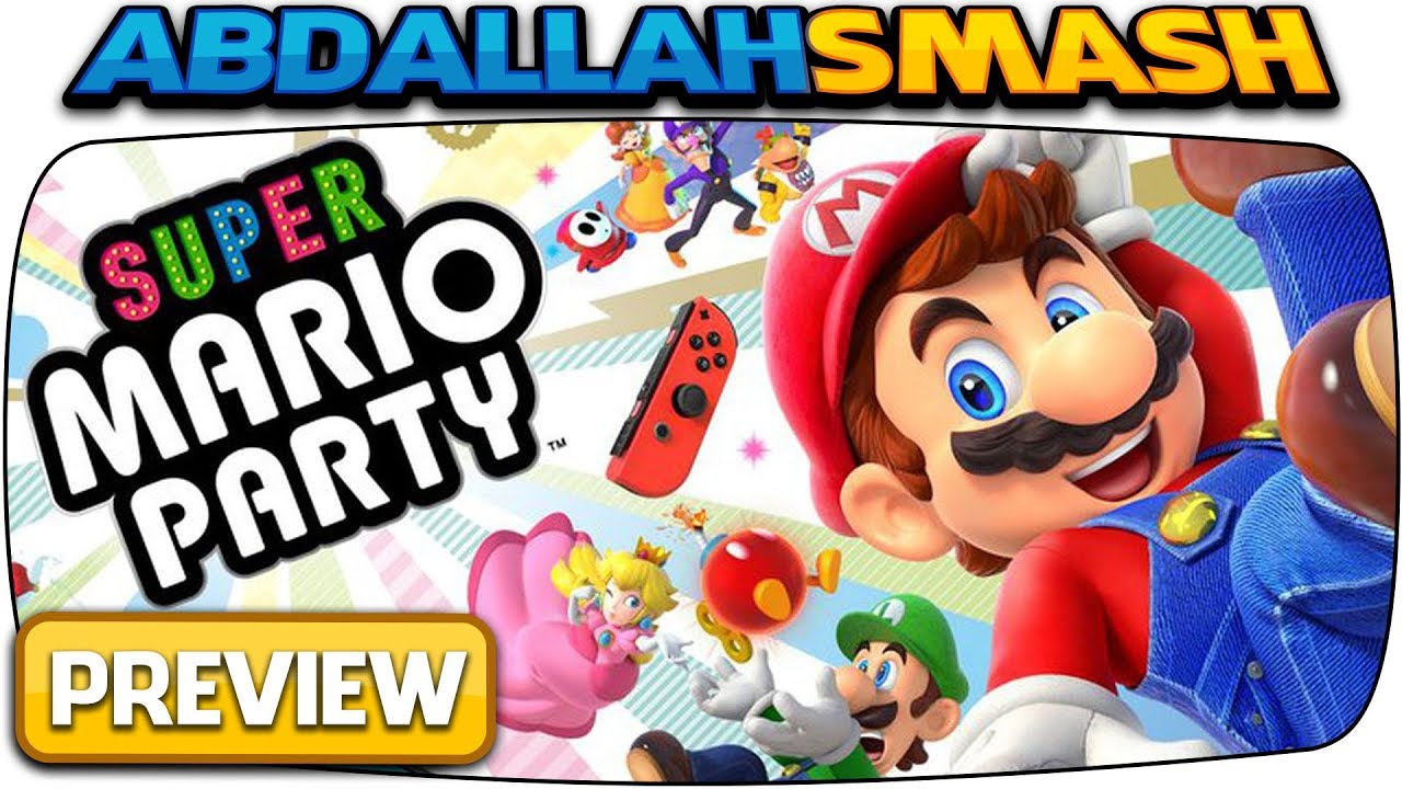 FIRST LOOK at Super Mario Party on Nintendo Switch!