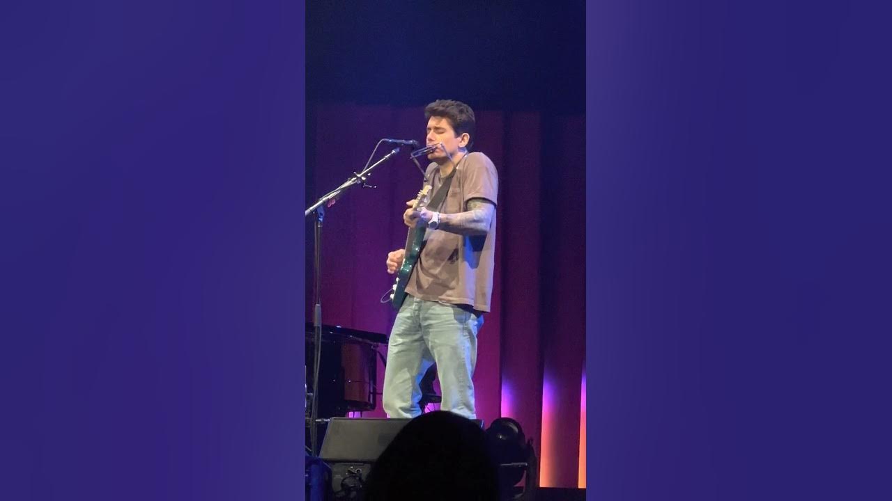 All I Want Is To Be With You John Mayer Sacramento 4/8/2023 YouTube