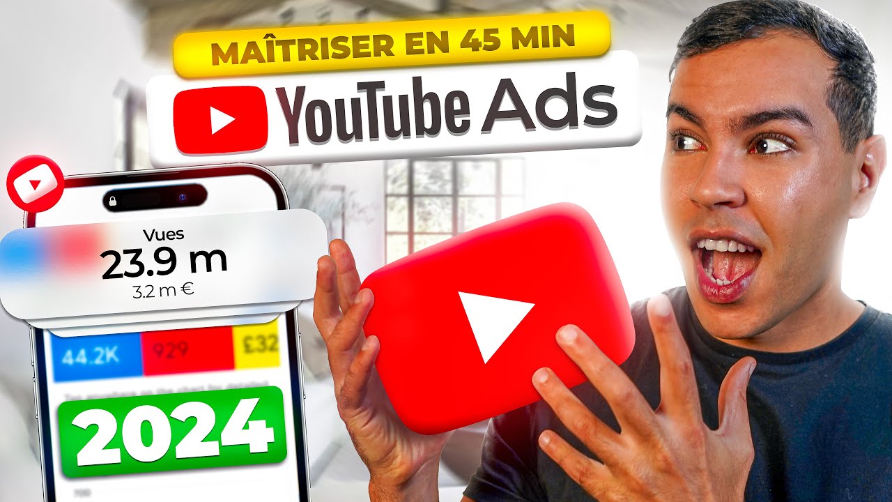 YOUTUBE ADS 2024 - Comment Créer Des Publicités Google De Débutant à ...