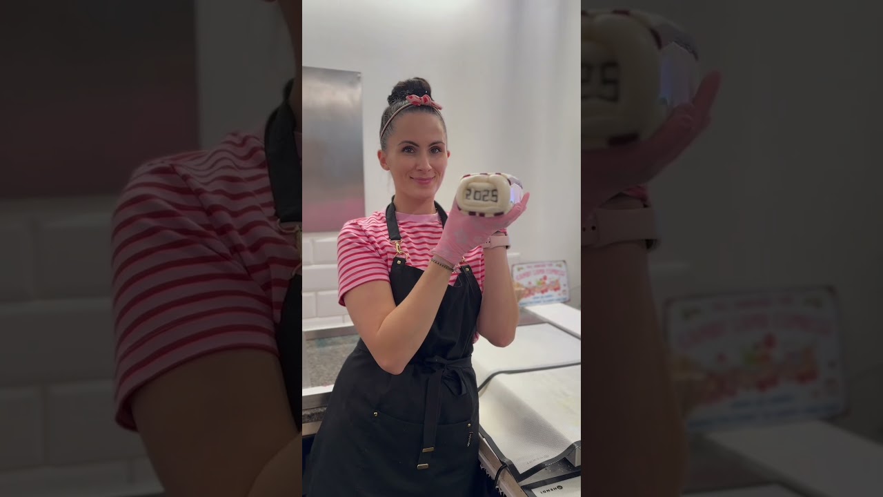 Creating Stunning 2025 Candy Designs by Hand! 🍬✨ | Sweet New Year Magic | Bye bye 2024!