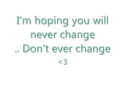 Never Change - Chase Coy [lyrics]