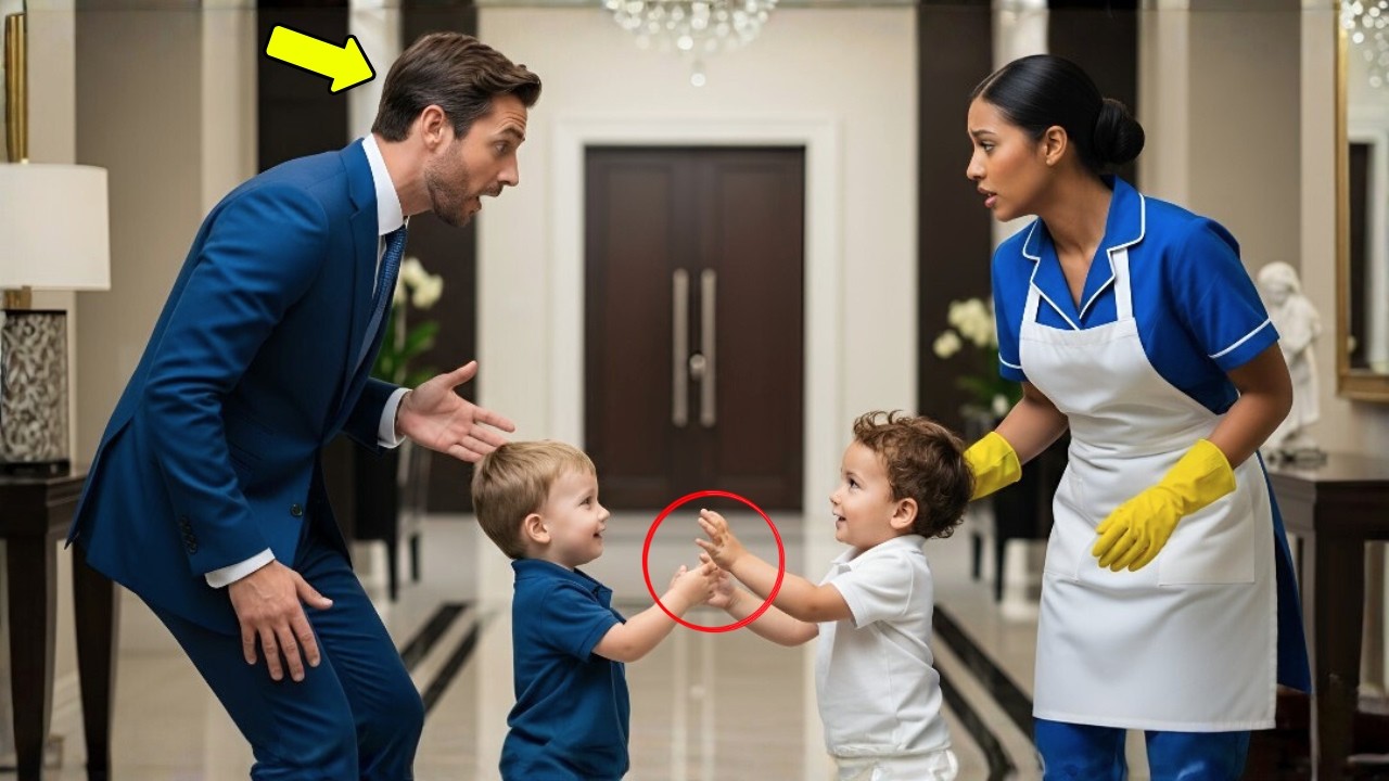 El Millonario Fingió Despedir a la Empleada — Pero la Reacción de Su Hijo lo Dejó Sin Palabras