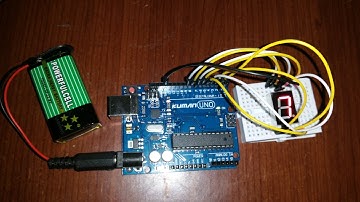 7-Segment Display Counter (Showcase)