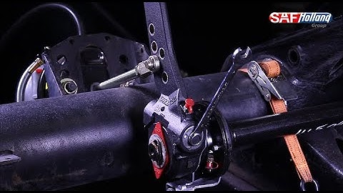 SAF INTRADRUM Slack Adjuster Removal / Replacement (Haldex S-ABA)