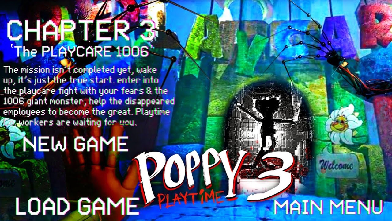 Poppy Playtime Chapter 3 Poster Fanmade