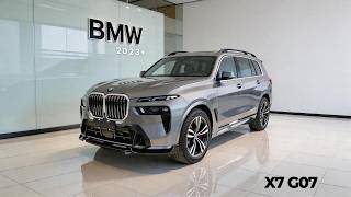 Gloss Black M-Performance Style Front Bumper Lip for BMW X7 LCI (G07) (2023–2025)