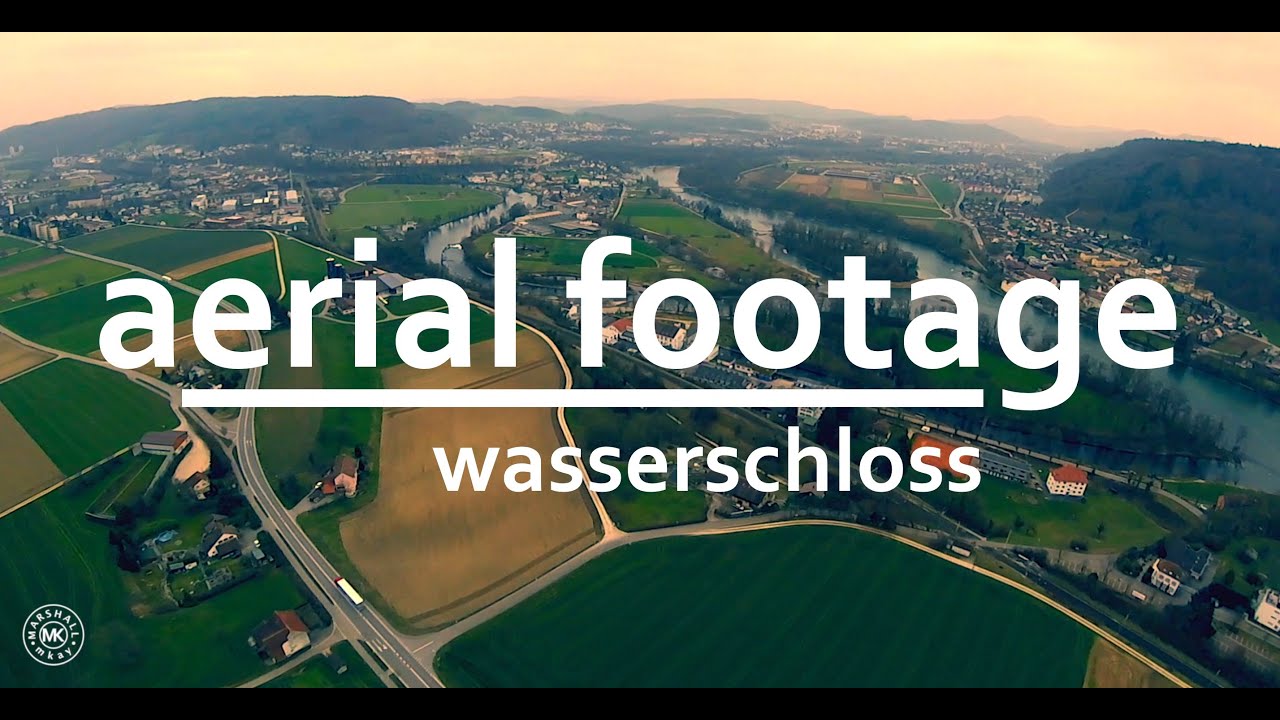 Siggenberg / Wasserschloss by Air (Aerial Footage Aargau/ Switzerland)