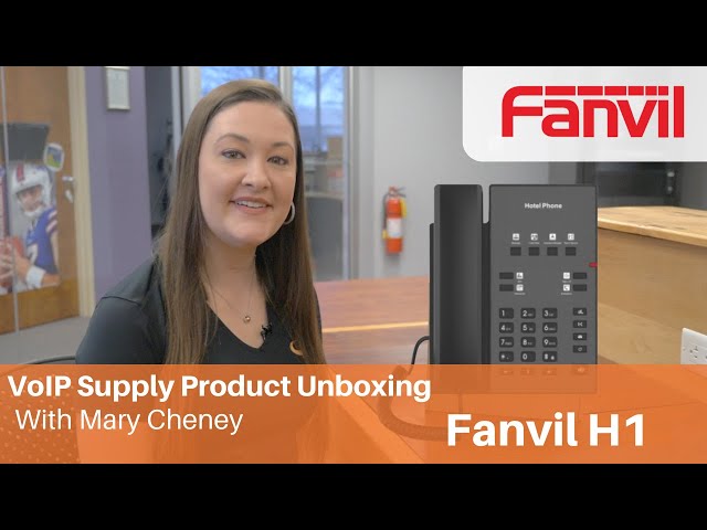 Fanvil H1 Hotel Phone Unboxing | VoIP Supply