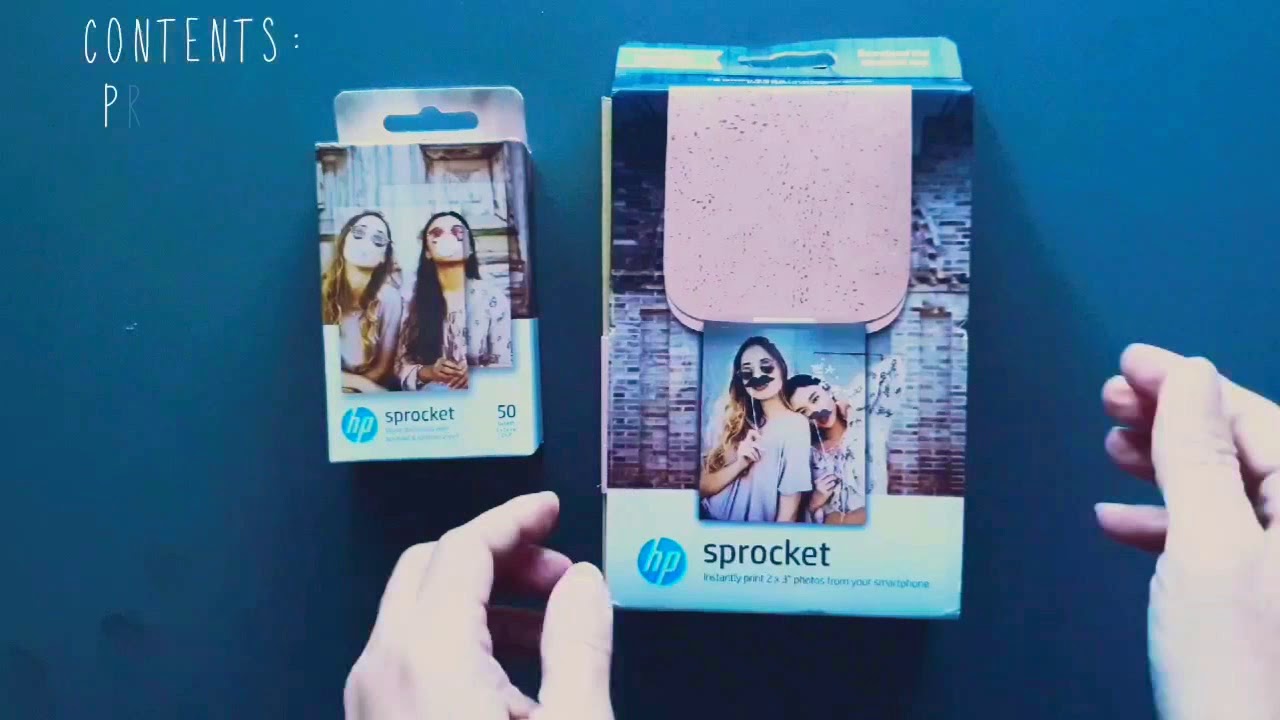 Unboxing Video HP Sprocket 200 [Quick Demo + Review] YouTube