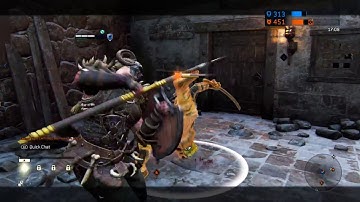 For Honor valkyrie shield tackle power