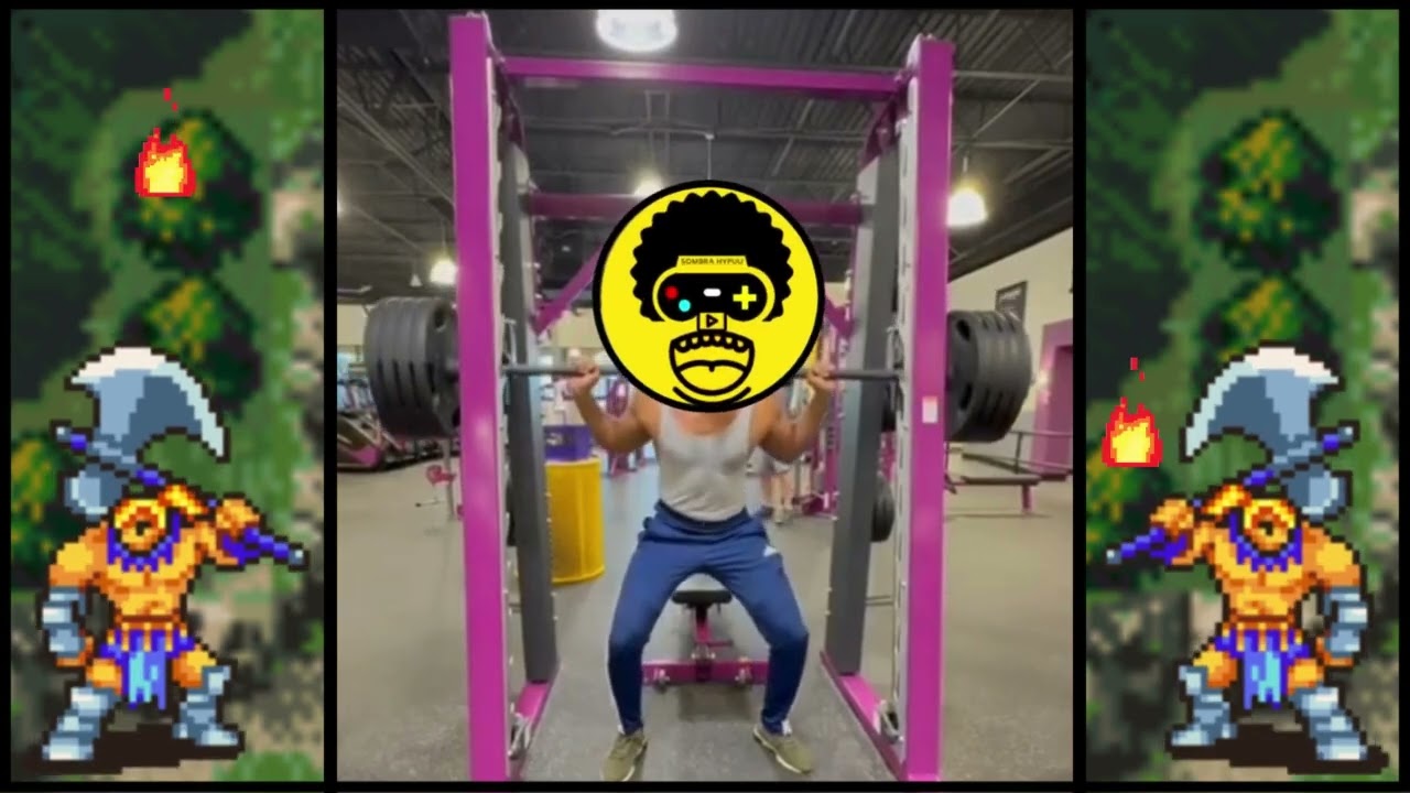 Fire Emblem Hawkeye Berserker Squat critical FE7 8 Plates of 45!!!!