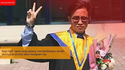 Bikin Heboh!!! Joget "Entah Apa Yang Merasukimu", Wisudawan Ini VIRAL!!!