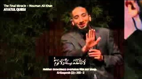 AYTUL KURSI :Linguistic Miracle - Part 1