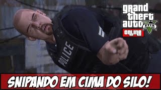 GTA V - Ownando de Sniper! E Silo Insano Bugadão! (Ps4) screenshot 5