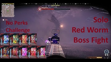 Call of Duty MW3 Zombies Solo Red Worm Boss Fight - No Perks Challenge #cod #challenge #mwz #foryou