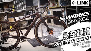 Dreambuild roadbike SPECIALIZED S-WORKS DIVERGE Dream build 装车视频【不简单的单车】第二十九期