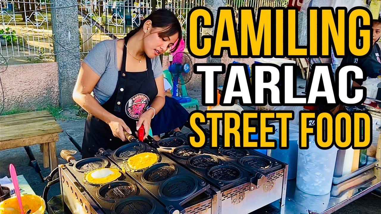Philippines Street Food Tour at Camiling Tarlac | Street Food Bazaar at Tarlac