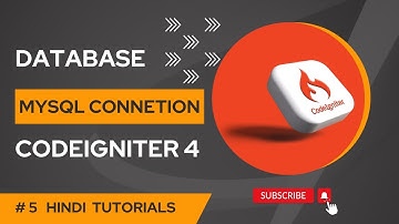 Database Connection in Codeigniter 4