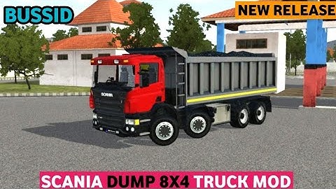 Scania Dumper Mod v3.7.1 | Bus Simulator Indonesia bussid mod