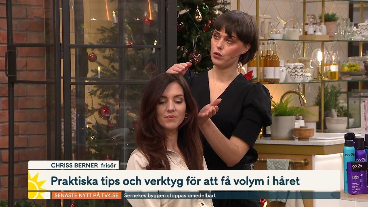 Hemmavolym enkelt: Frisörens bästa hacks | Nyhetsmorgon | TV4 & TV4 Play
