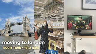 Moving to London: ROOM TOUR, IKEA haul, sightseeing at Camden, Borough, Covent Garden