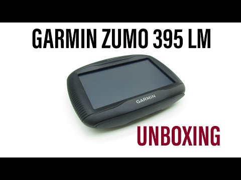 Garmin Zumo 395LM Unboxing HD (010-01602-10)