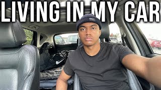 A Day in My Life Being Homeless | Living in My Car