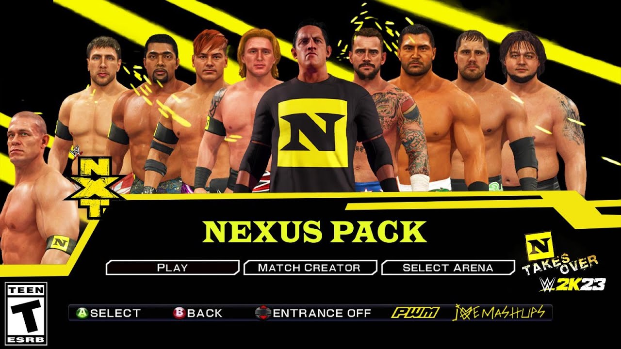 NEXUS PACK | WWE 2K24