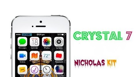 [Winterboard Theme] Crystal 7 | Amazing iOS 7 Theme with Silver Icons
