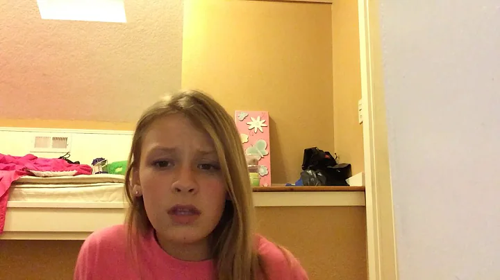 Girl singing sad song by the kings