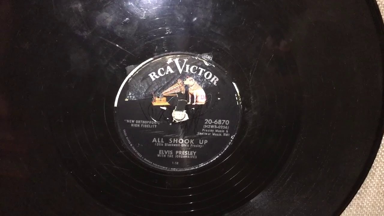 Elvis Presley RCA 78 RPM FINDS. The King’s Court - YouTube