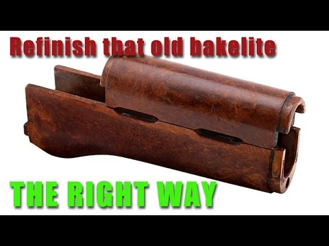 Restore Bakelite On An Ak 47 Youtube