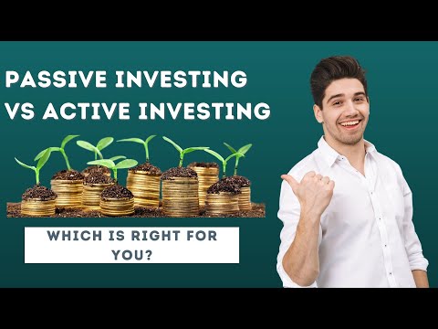 Passive Investing Vs Active Investing | Passive & Active Investing Advantages and Disadvantages