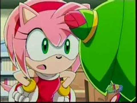 Amy got over Sonic?!