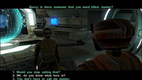 KOTOR 2: HK-47, What is Love?