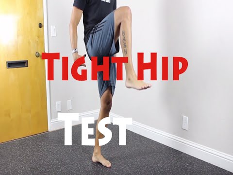 How to to tell if you have tight hips 