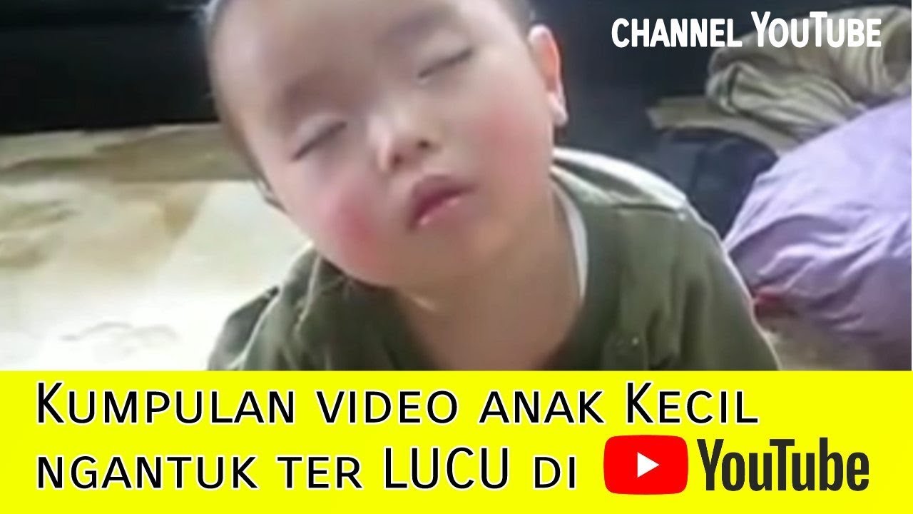 The Best Video Youtube Terlucu Anak Ngantuk Berat Video Terlucu